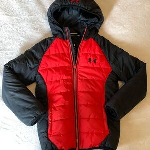 Under Armor Puffer Jacket Cold Gear Size Small